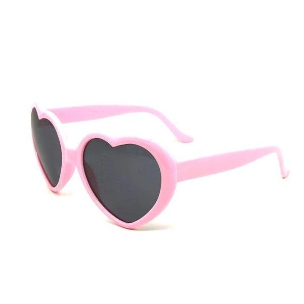 Heart-Shaped Light Glasses – Elegant Special-Effect Sunglasses