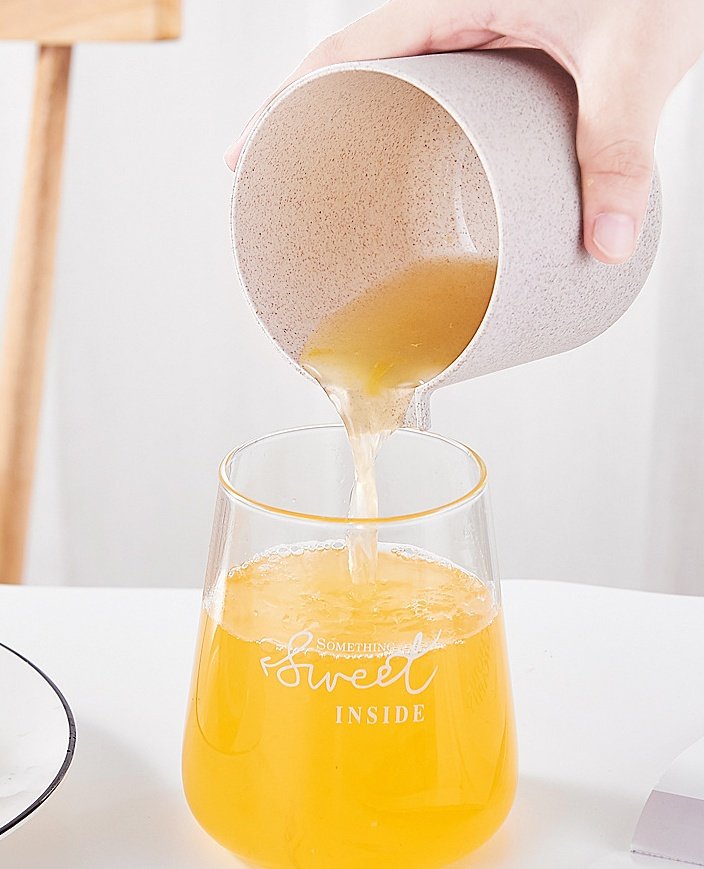411018466771.Jpg Portable Blender Orange Lemon Juicer Manually Wheat Straw Blender