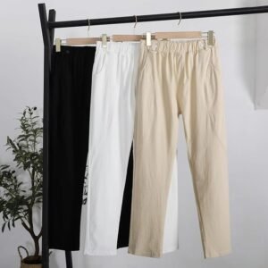 All-Match High Waist Harem Wide-Leg Pants