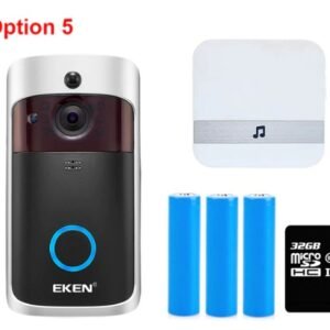 Smart Wireless Doorbell With Night Vision