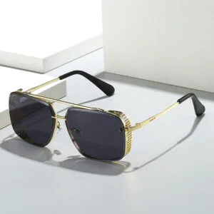 Gradient Retro Sunglasses – Stylish Premium Wire-Frame Edge Style