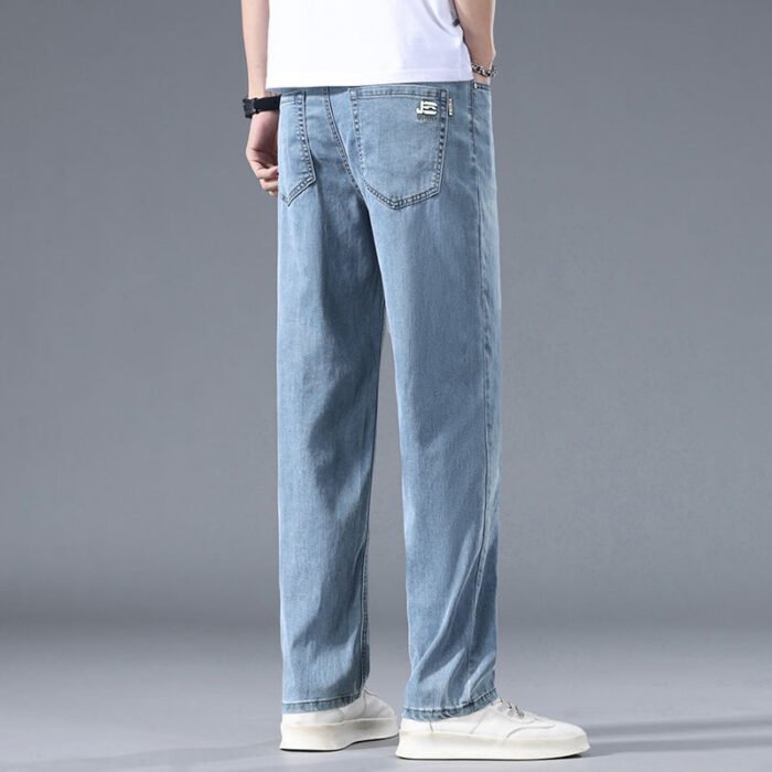 Thin Straight Loose High-end Business Casual Long Pants Men - Image 6