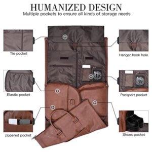 Convertible Travel Clothing Carry-On Bag For Modern Travelers
