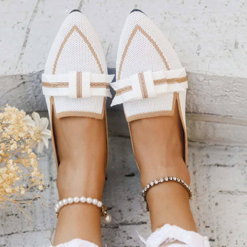 Bowknot Casual Women Shoes – Where Comfort Meets Effortless Style