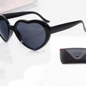 Heart-Shaped Light Glasses – Elegant Special-Effect Sunglasses