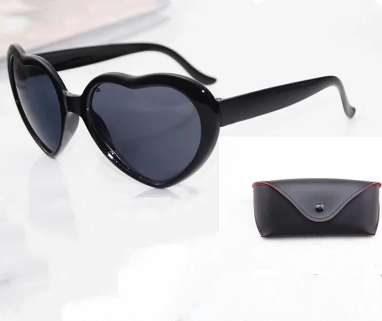 5544742944226.Jpg Heart-Shaped Light Glasses – Elegant Special-Effect Sunglasses