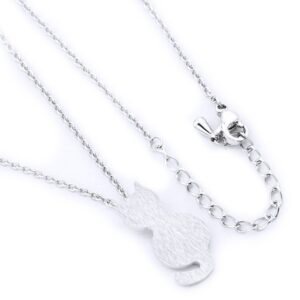 Plating Alloy Women'S Necklace Trend Fashion Pet Cat Necklace