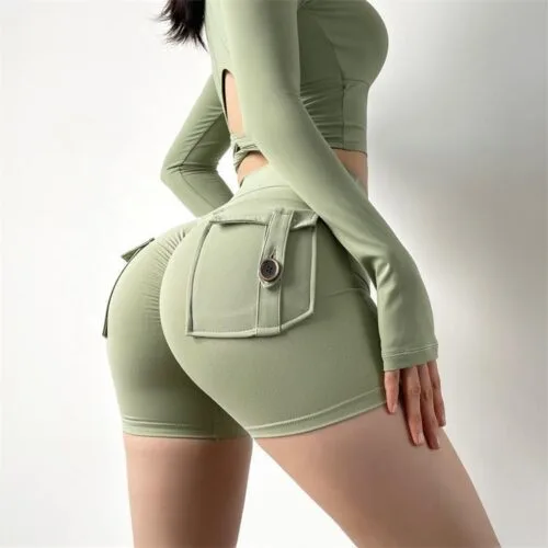Women’s Pocket Yoga Shorts Women’s Pocket Yoga Shorts