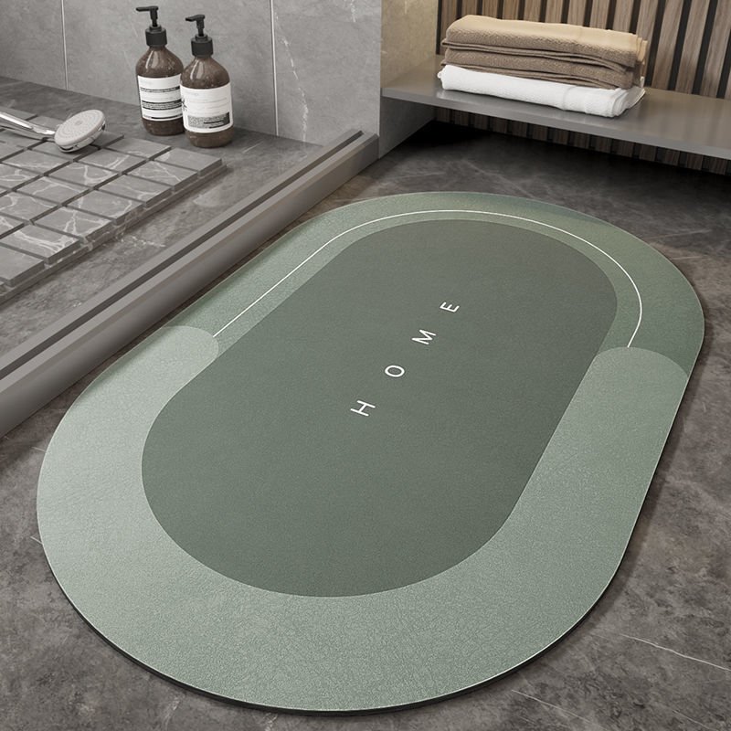 Napa Skin Super Absorbent Bath Mat Quick Drying Bathroom Rug Modern Simple Non-Slip Floor Carpets Home Oil-Proof Kitchen Mat