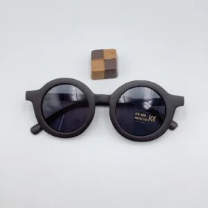 Children Frosted Sunglasses ‒ Premium Trendy Round Kids Shades