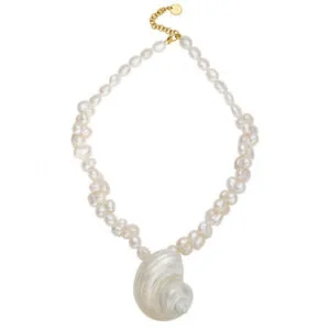 6A1Aa56D-6F08-4F4C-93C4-B28005Efb87B.jpg Baroque Pearl Conch Necklace