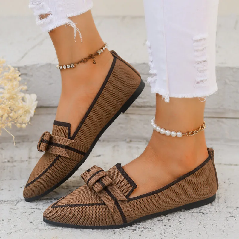 Bowknot Casual Women Shoes – Where Comfort Meets Effortless Style