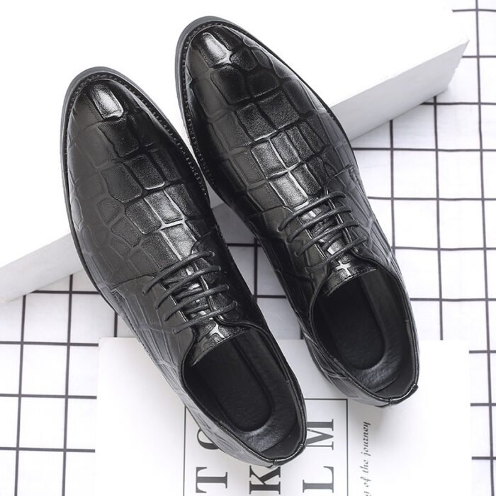 Men's Business Office Fashion Leather Shoes - Image 4