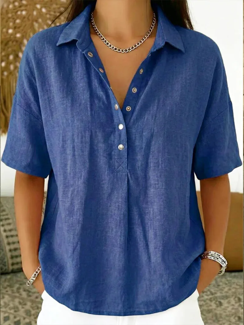 70Bc4A3B-9Da3-4F3F-A8B7-250Aa8Decbaa.jpg Women'S Summer Short Sleeve Shirt