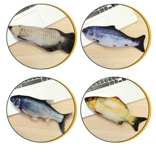 Electric Flopping Fish Cat Toy