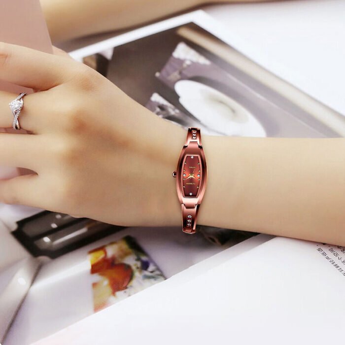 Tungsten Steel Waterproof Quartz  Female Watch - Image 3