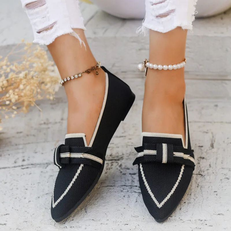 Bowknot Casual Women Shoes – Where Comfort Meets Effortless Style