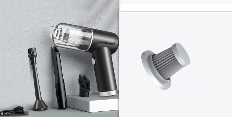 74D35F99-805C-497B-96Ce-Cad0D7241Dc2.Jpg Wireless Charging Hand-Held Vehicle Vacuum Cleaner
