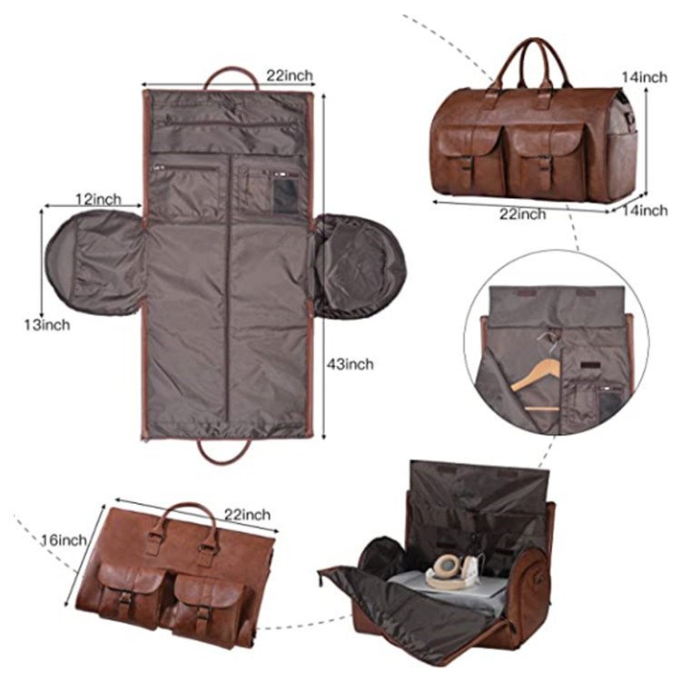 Convertible Travel Clothing Carry-On Bag For Modern Travelers