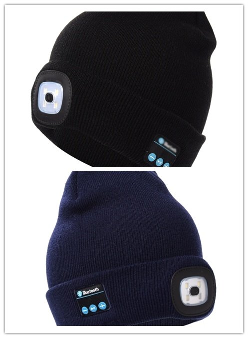 Bluetooth Led Hat Wireless Smart Headset Headphone