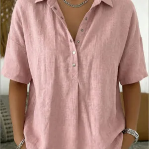 7792A6E2-Eabd-4F2D-B68C-C76Ef8147B1F.jpg Women'S Summer Short Sleeve Shirt