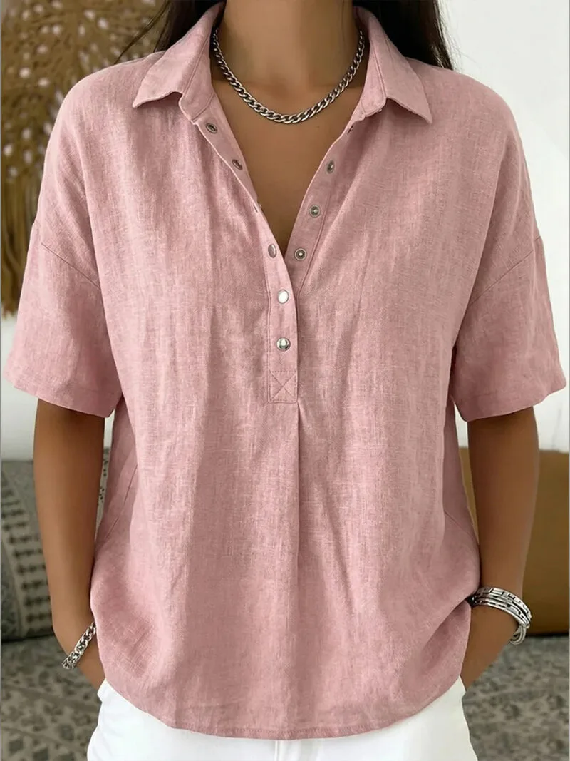 7792A6E2-Eabd-4F2D-B68C-C76Ef8147B1F.jpg Women'S Summer Short Sleeve Shirt