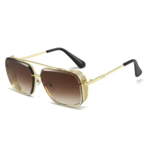 Gradient Retro Sunglasses – Stylish Premium Wire-Frame Edge Style