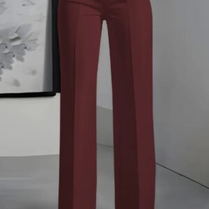 86F2C1E4-188D-40Ed-87B9-F0Ac4F890789.Jpg Women'S White Minimalist Pants Made Of Polyester