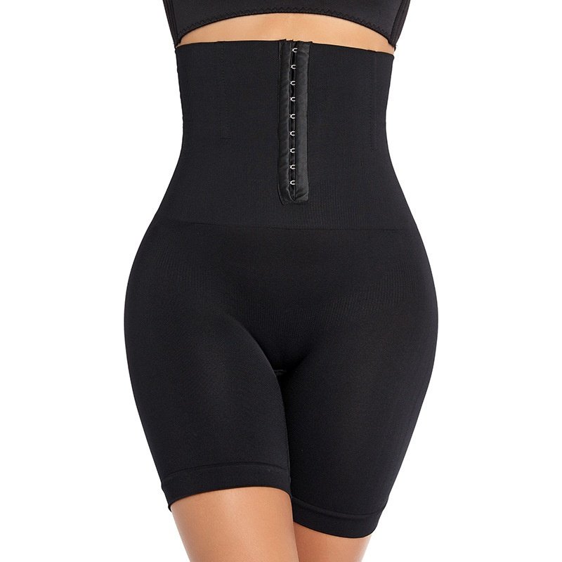 High Waist Tummy Control Shapewear For Women Seamless Firm Compression Body Shaper Shorts Plus Size Adjustable Hooks Butt Lifting Underwear