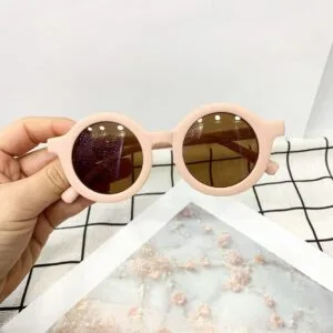 Children Frosted Sunglasses ‒ Premium Trendy Round Kids Shades