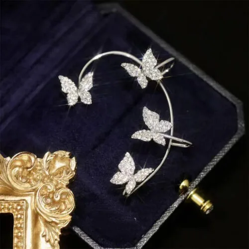 Butterfly Ear Clip Earrings Butterfly Ear Clip Earrings
