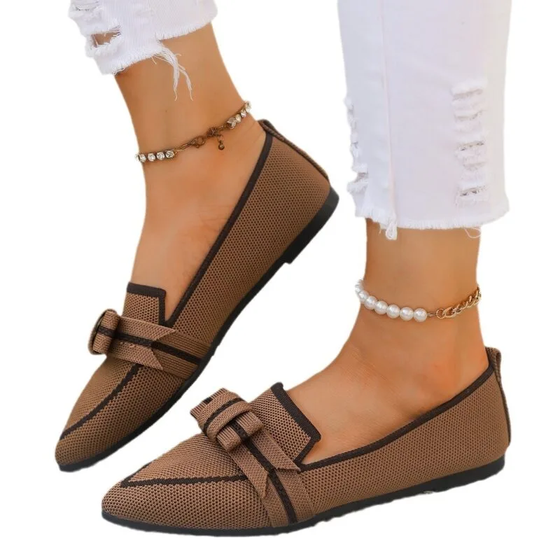 Bowknot Casual Women Shoes – Where Comfort Meets Effortless Style