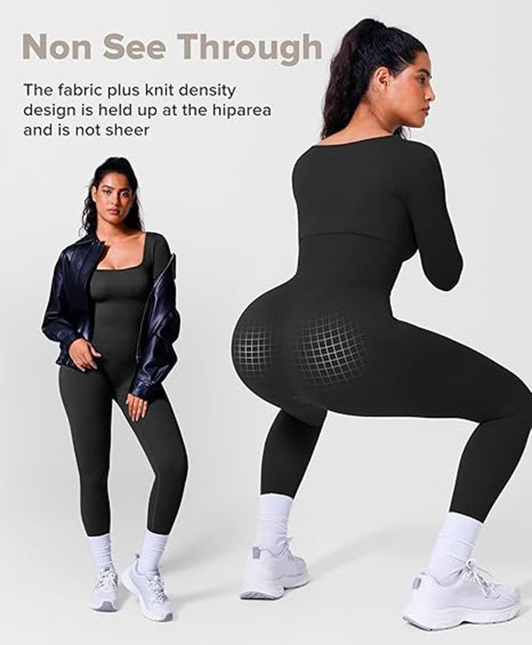 Snatched Waist Body Shaper-Long Sleeve And Full Leg