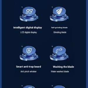 9D6Df440-B05A-4578-873F-7844F7Aebbe3.Jpg Mini Men'S Electric Shaver With Power Display