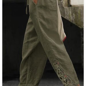 Women'S Casual Pants Baggy Straight Trousers