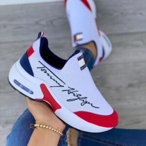 Air Cushion Lazy Dad Shoes Slip-On Sneakers For Women