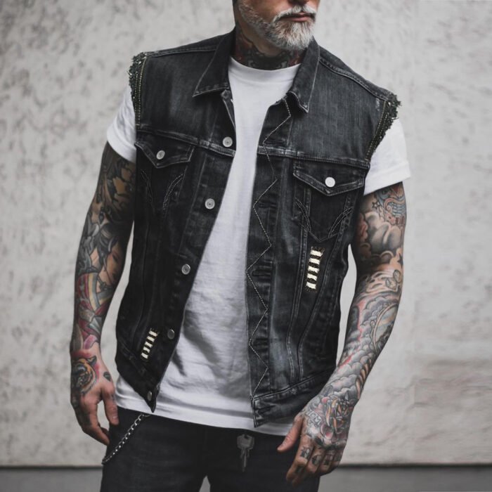 Street Lapel High-end Sports Vest