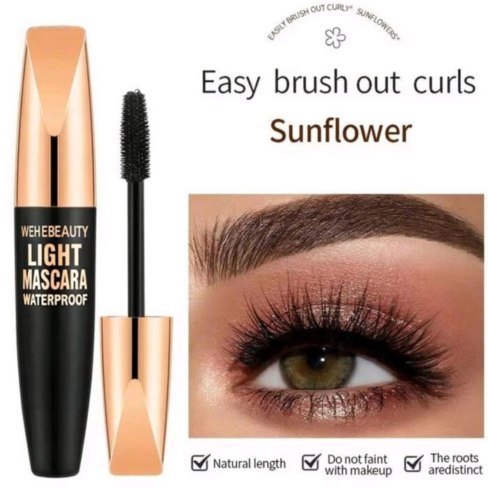 Mascara Plump Curly Long Thick Waterproof Not Smudge Lasting - Image 5