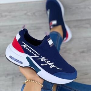 Air Cushion Lazy Dad Shoes Slip-On Sneakers For Women