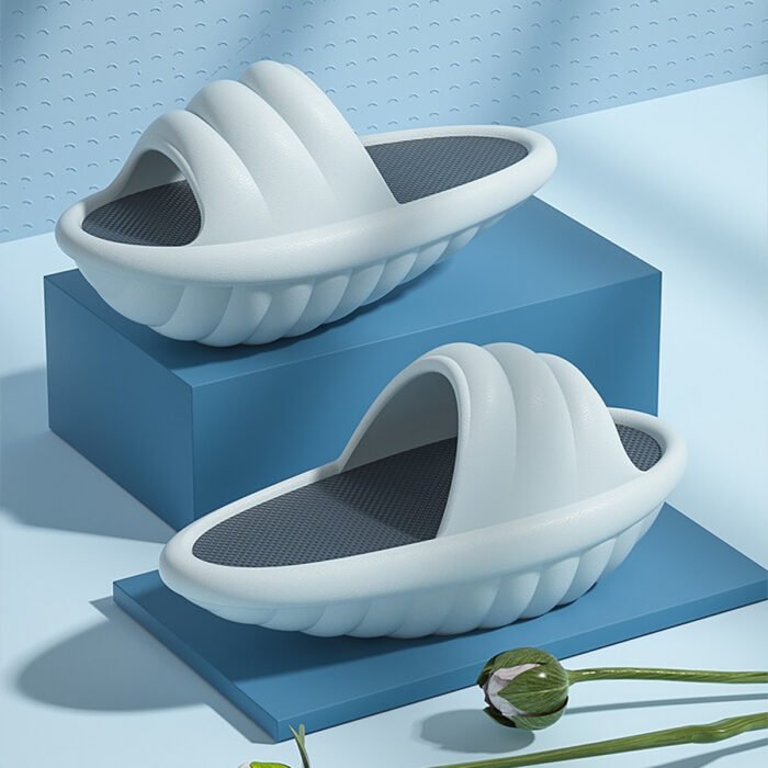 Women's Slimming Lose Weight Sandals Rocking Shoes, Body-Shaping Slippers Fitness Shaking Slides Shoes, Sculpting Hip Thin Yoga Lightweight Massage - Image 6