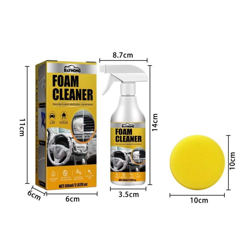 Afab71E6-Da7D-484E-9C05-Dc4927A0C954.Jpg Car Interior Wash-Free Decontamination Foamed Cleaner