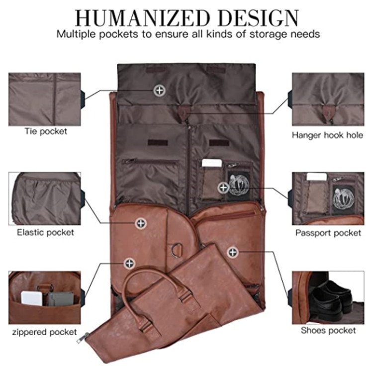 Convertible Travel Clothing Carry-On Bag For Modern Travelers