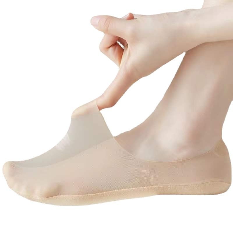 Women'S Summer Thin Breathable Traceless Invisible Socks