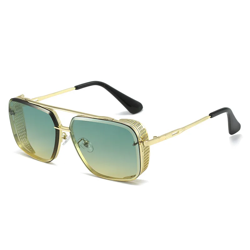 Gradient Retro Sunglasses – Stylish Premium Wire-Frame Edge Style