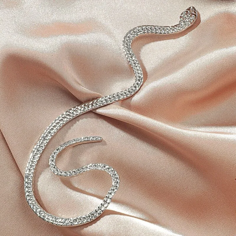 Snake Ear Cuff Earrings For Bold Vintage Style