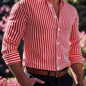 C1159860-38Ba-442C-8046-8134E58268De.jpg Men'S Striped Long Sleeve Shirt – Stylish Everyday Essential