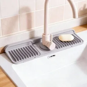 Silicone Faucet Mat – Keep Your Sink Area Dry, Clean &Amp; Organized