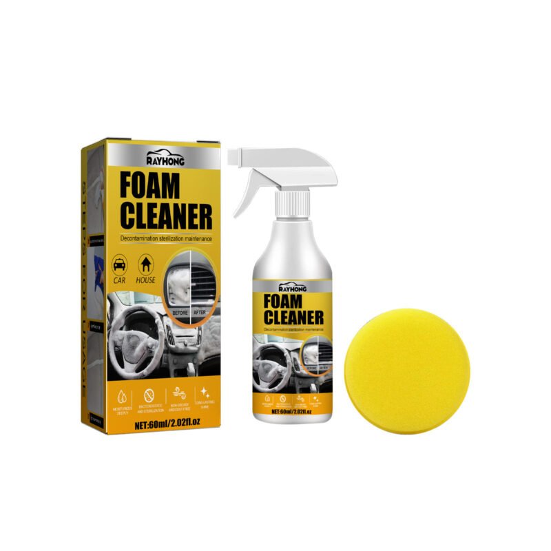 Cabbadf8-5804-429F-9F95-F9F6A70Bc76E.jpg Car Interior Wash-Free Decontamination Foamed Cleaner