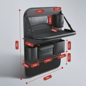 Cda04600-239B-43F2-8596-D1023Fc84F23.Jpeg Car Seat Storage Bag Auto Back Seat Back Organizer With Foldable Table Tray Pu Leather Tablet Holder Tissue Box Car Accessories