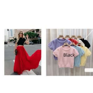 Ce330Ec7-A929-413A-83C0-E687E649B3C2.Jpg Women Fashion Casual Skirt Girls High Waist Long Skirts